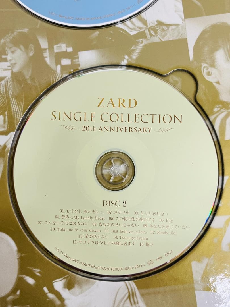 ◆ZARD SINGLE COLLETION 20th CD 09491