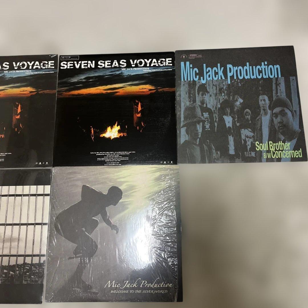 MIC JACK PRODUCTION レコード　5枚まとめ売り