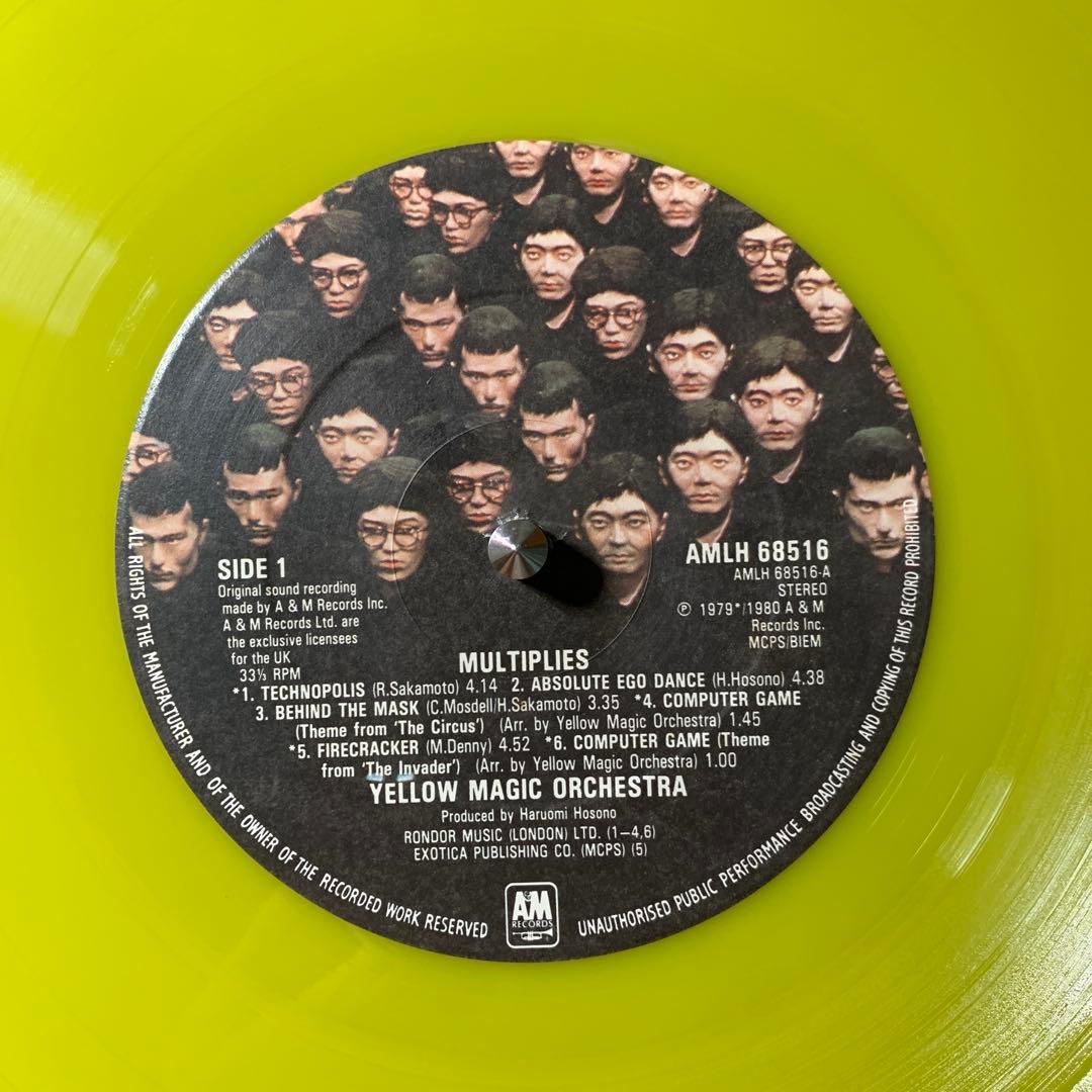 YMO / MULTIPLIES UK盤LP