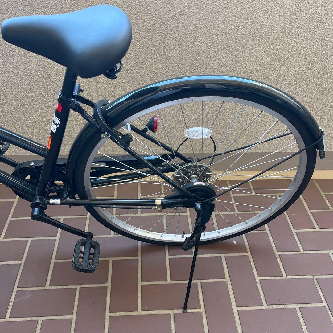 自転車本体　27インチ　ブラック