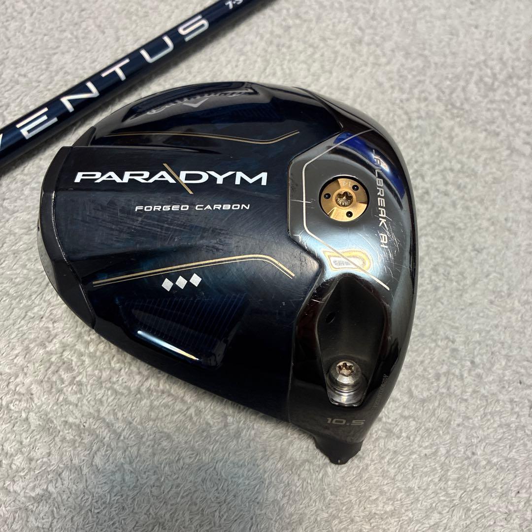 キャロウェイ PARADYM トリプルダイヤ 1W ベンタスブルー 7S
