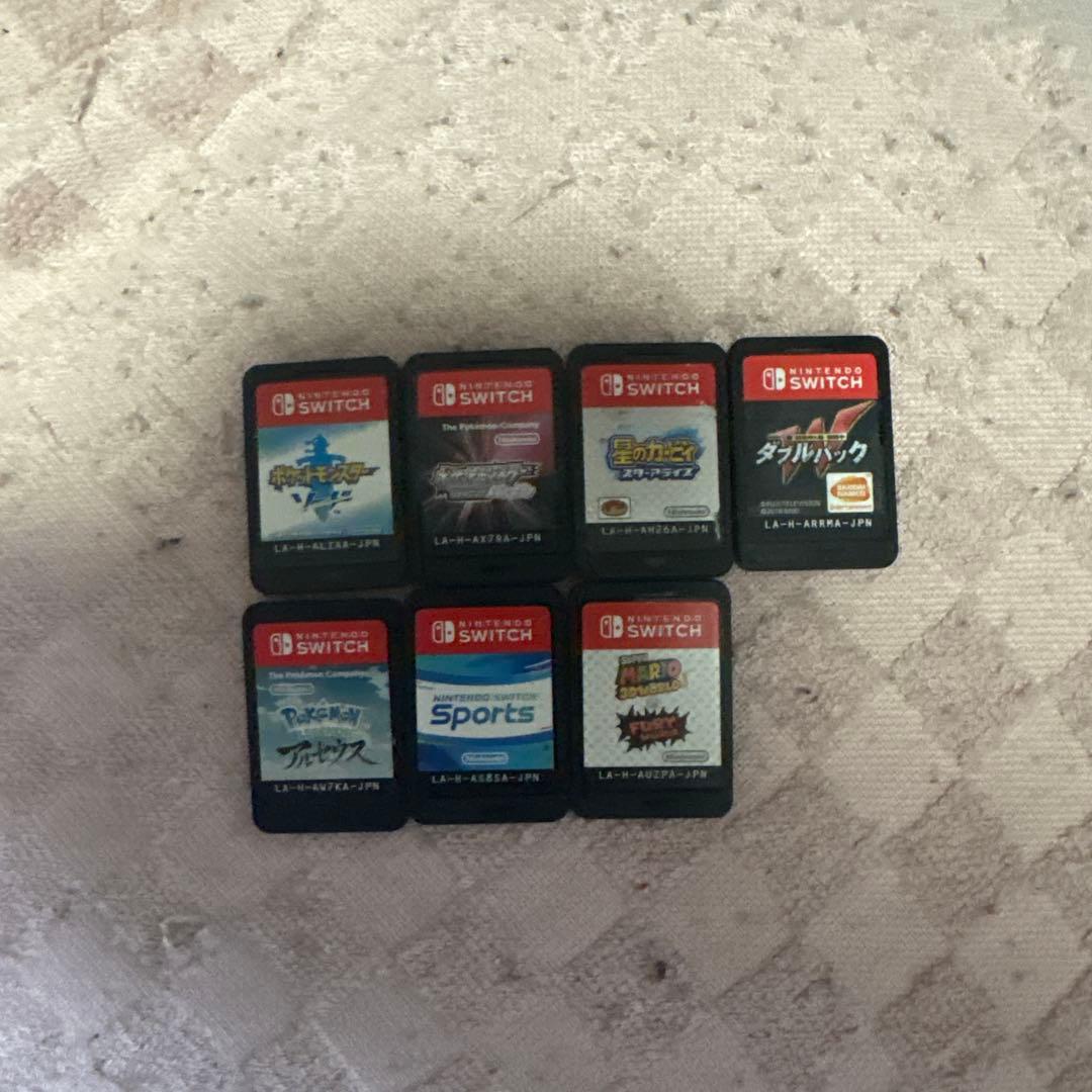 任天堂Switchカセットまとめ売り