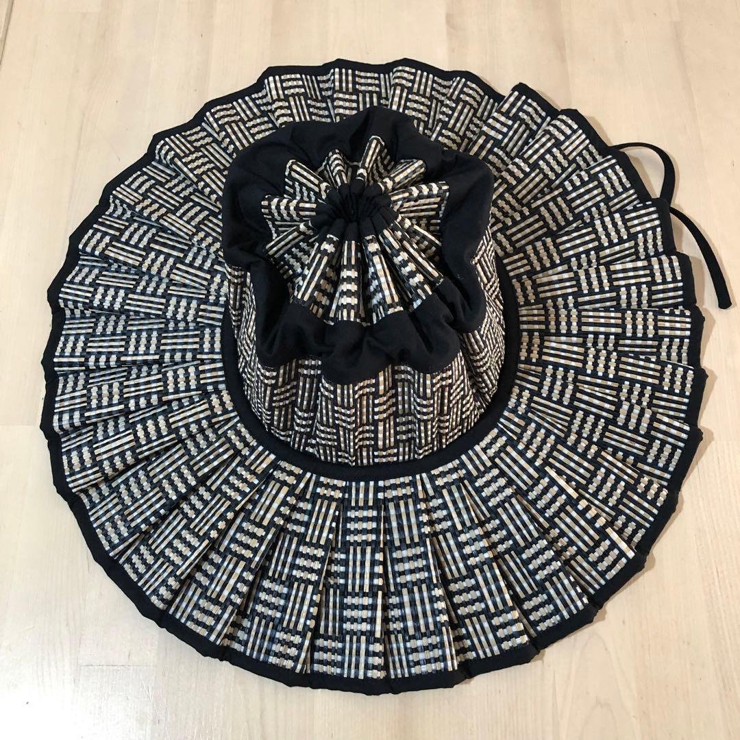 ローナマーレイ　つば広　blackbamboo Mサイズ