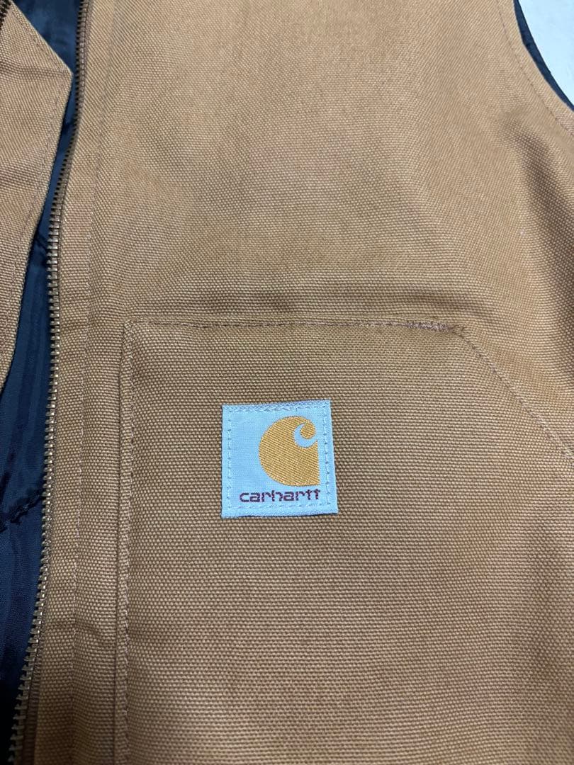 Carhartt カーハート ダックベスト キルティング M