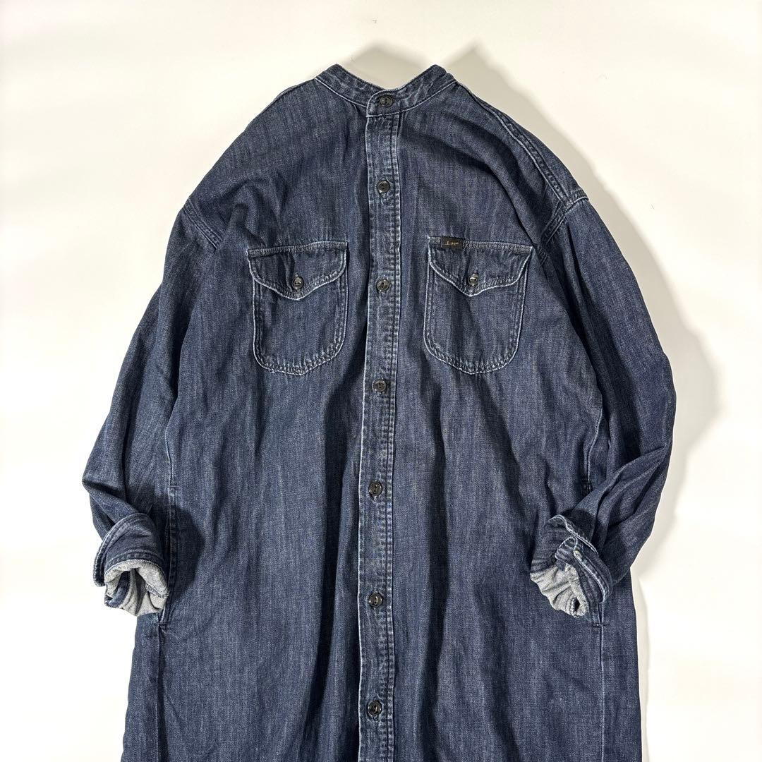 ROSSO別注Lee デニムワンピース アーバンリサーチ　ロッソ　バンドカラー
