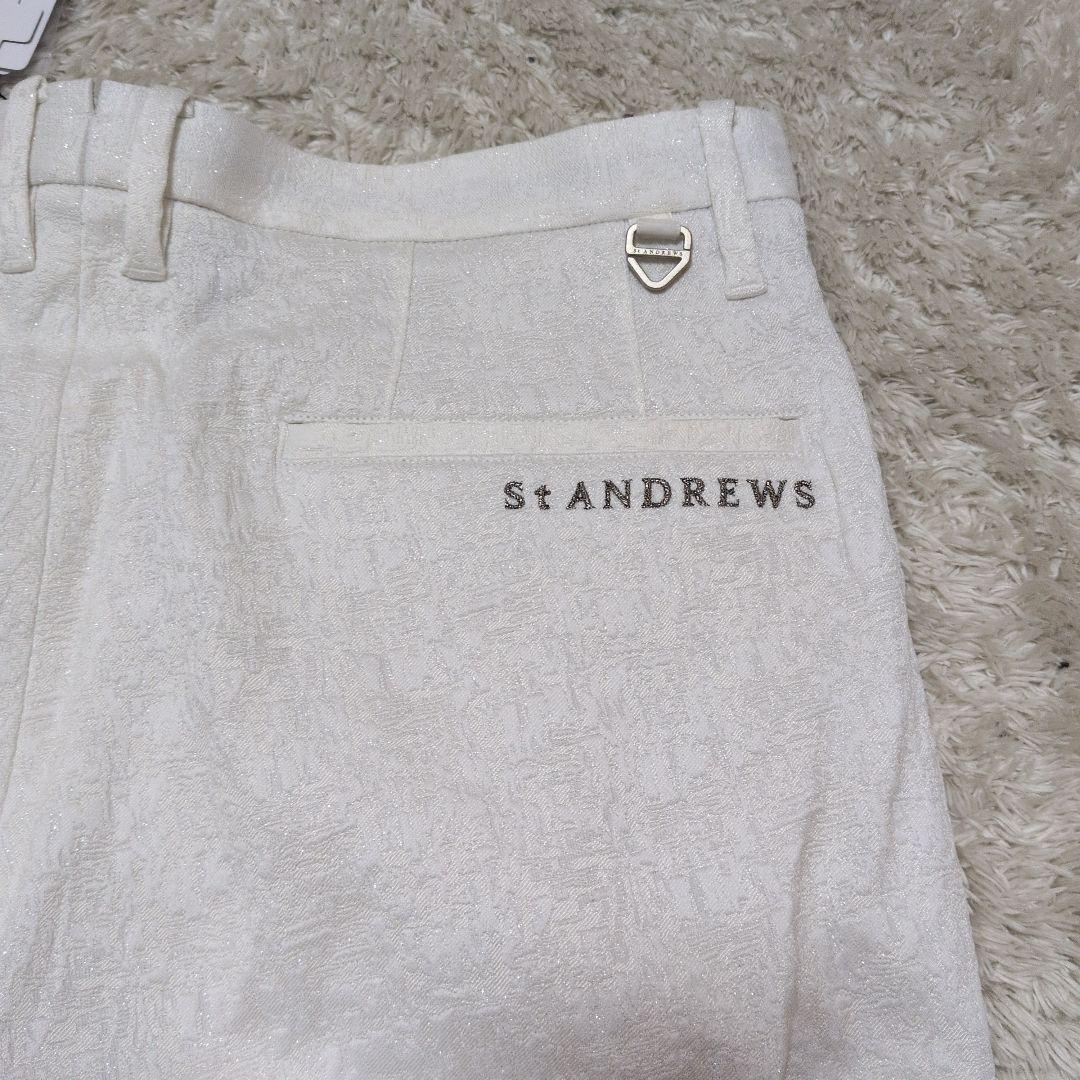【新品】St ANDREWS ゴルフ ドビーストレッチクロップドパンツ