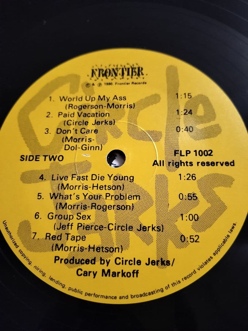 Circle Jerks – Group Sex 12\"