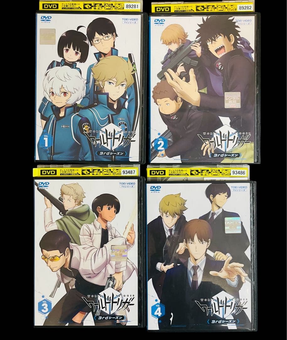 【全巻/DVD】ワールドトリガー 1期+2期+3期 全29巻