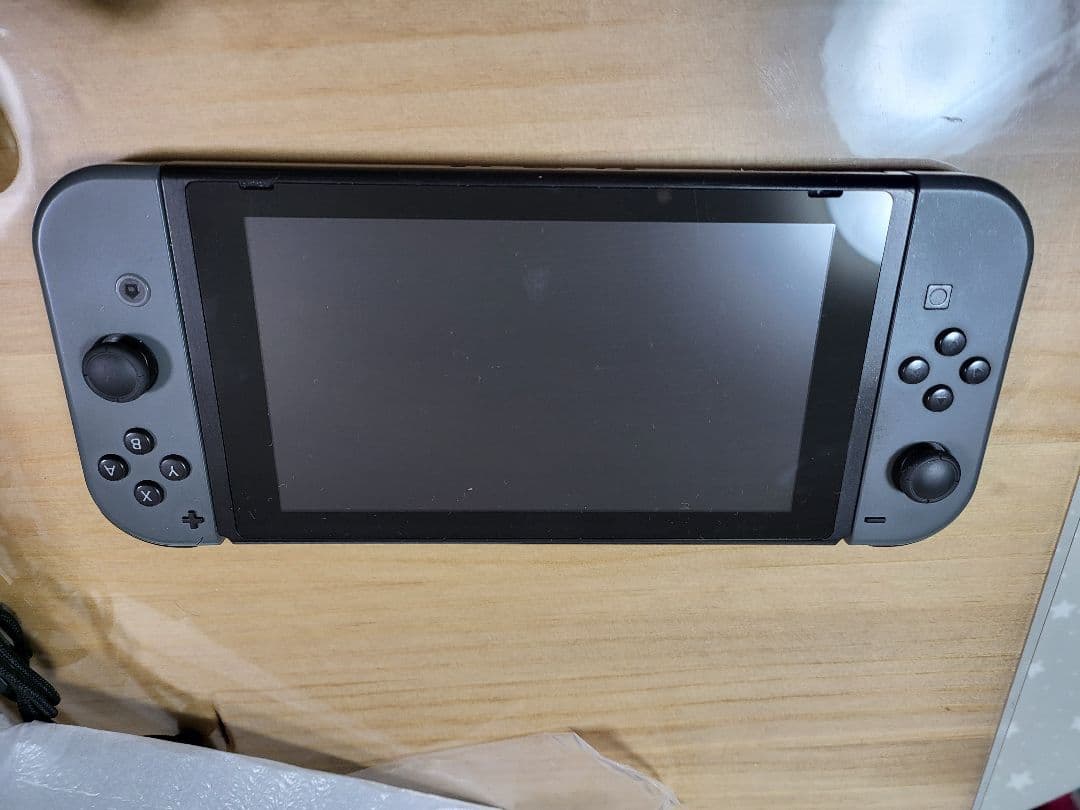 か*食様 Nintendo Switch グレー 本体 難有り