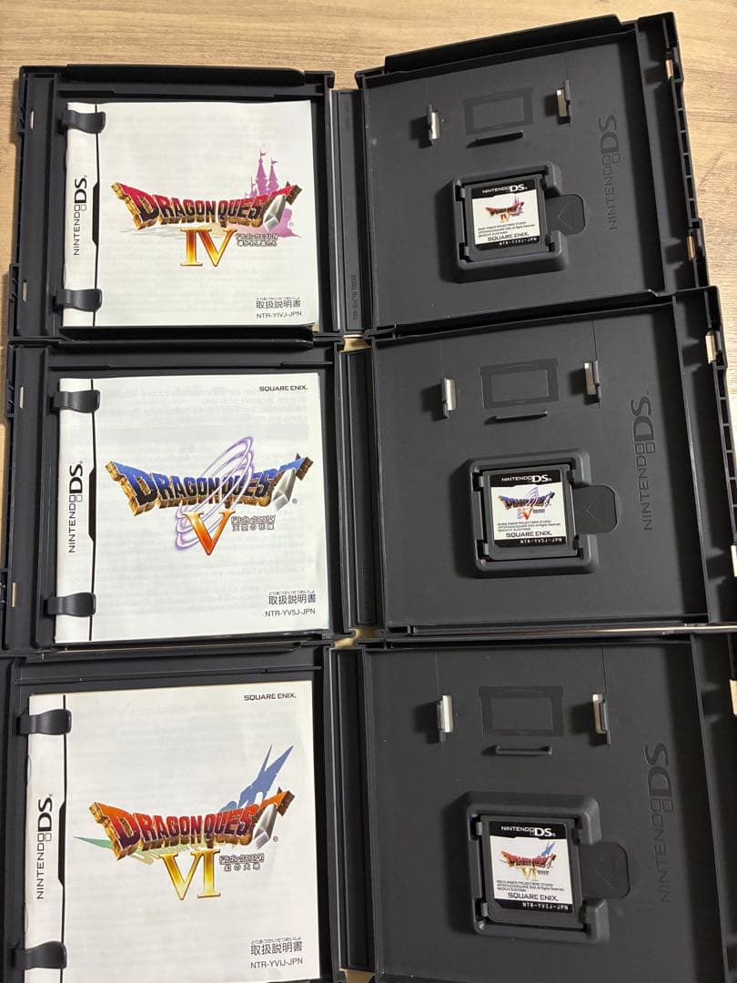 ドラゴンクエスト IV・V・Ⅵ・Ⅶ・VIII 5本セット