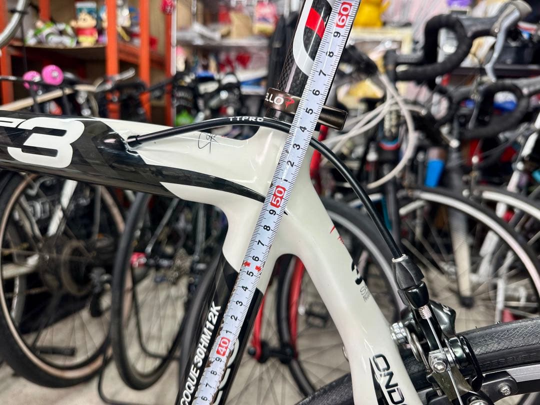 PINARELLO FP3フルカーボン全バラから製作！基本分解発送送料無料！