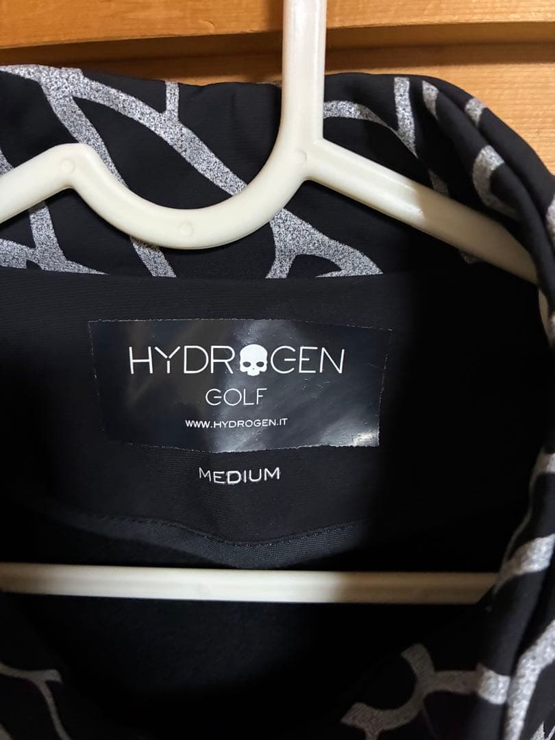 HYDROGEN GOLFグラフィックパターン ゴルフジャケット