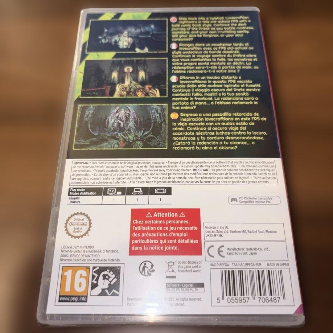 Nintendo Switch Forgive Me Father 2 switch