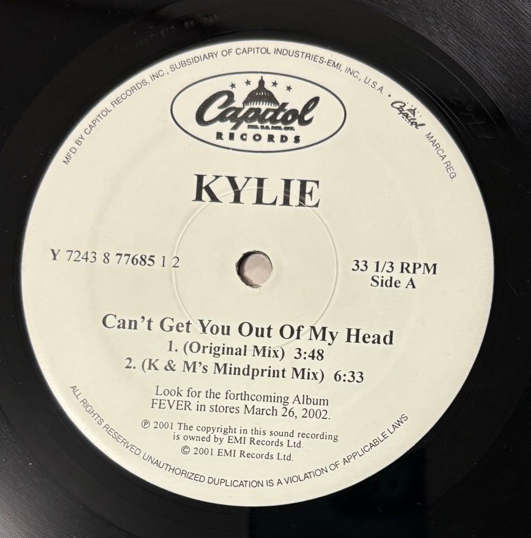 Kylie Can't Get You Out Of My Head 希少