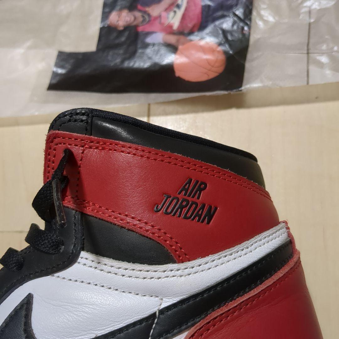 Nike Jordan 1 Retro High OG つま黒25cm箱付き