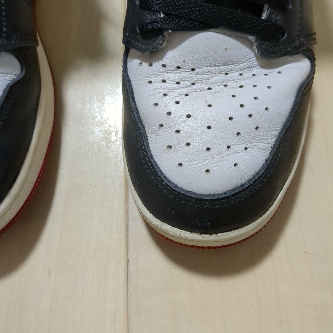 Nike Jordan 1 Retro High OG つま黒25cm箱付き