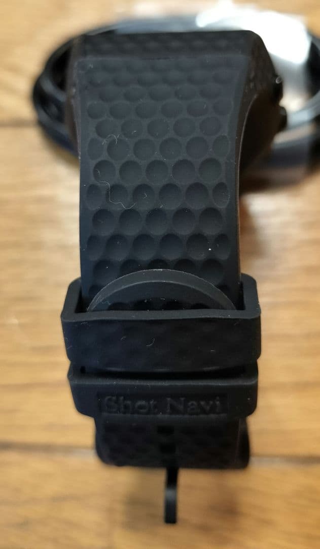 美品　Shot Navi INFINITY Touch　黒　腕時計　保護シール付