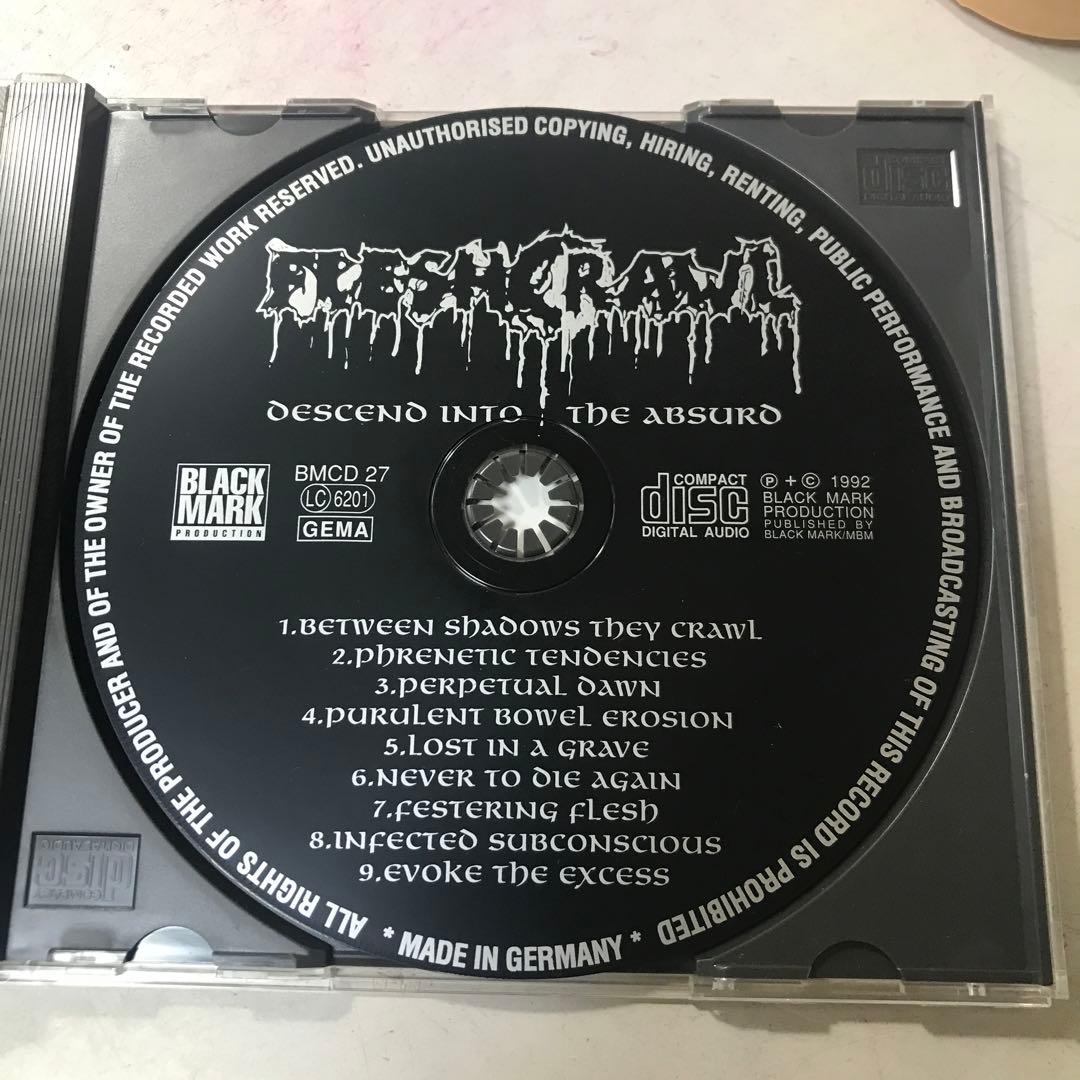 洋楽 FLESHCRAWL descend into the absurd