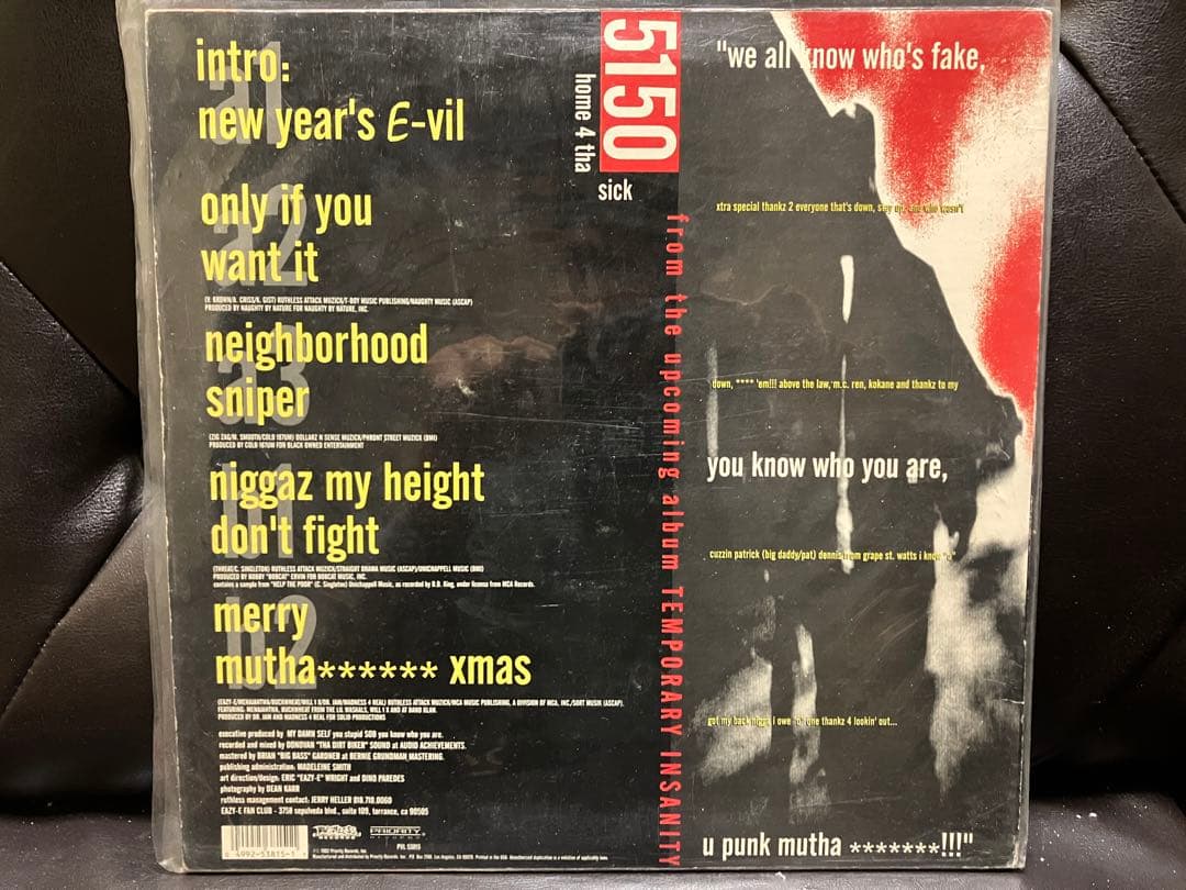 洋楽 g-rap EAZY E /Merry Mother xxxxxx xmas