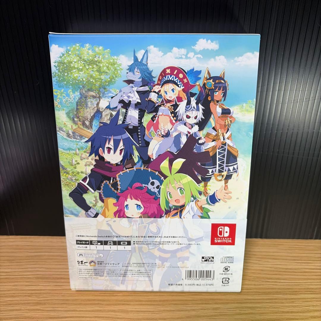 ファントム・ブレイブ 幽霊船団と消えた英雄 初回限定版 (Switch)