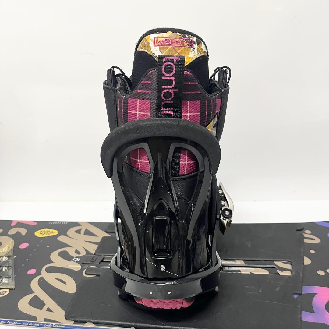 Burton レディース　スノボセット　バートン　スノーボード ケース付き