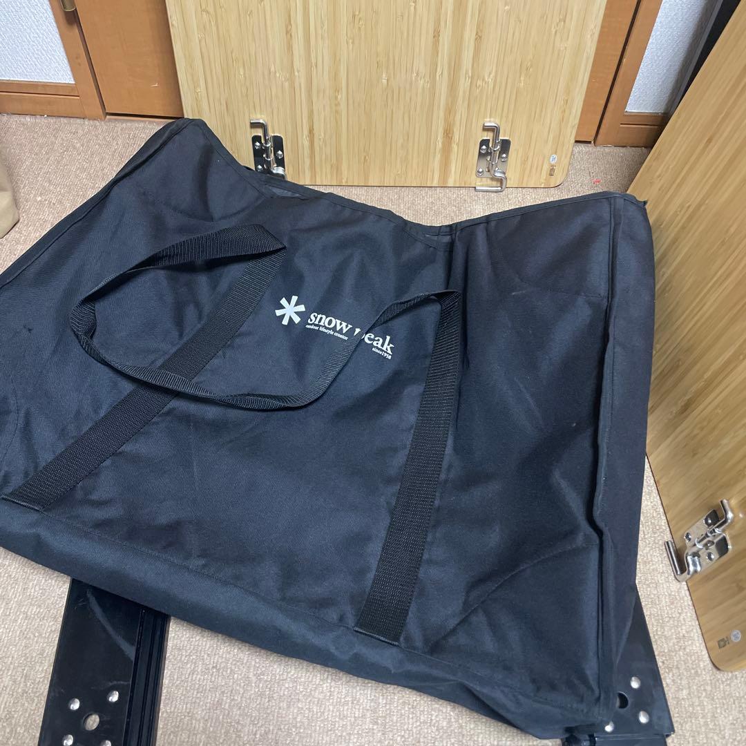 本日限り❗️スノーピークIGTショートブラック&マルチテーブルショート2枚、ケース