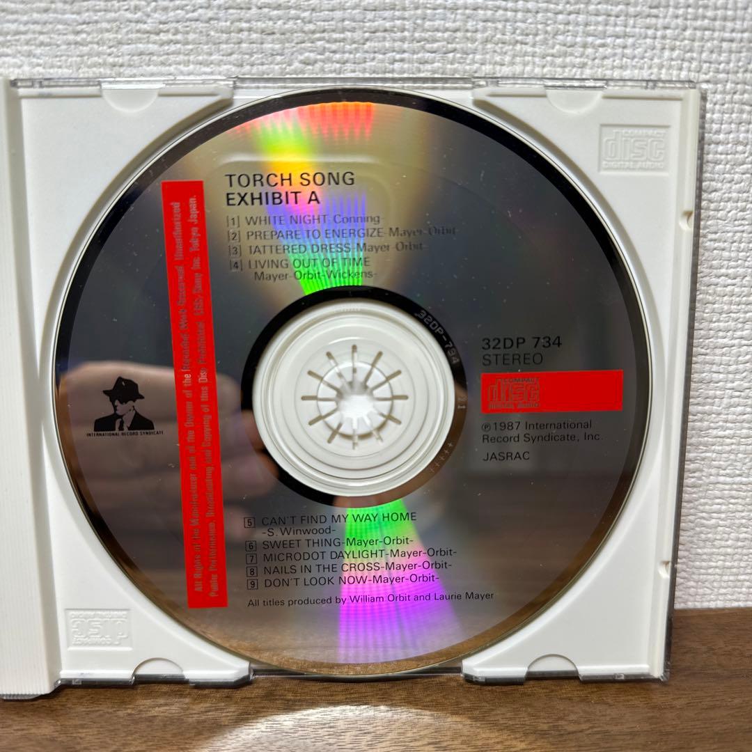 激レア！日本盤CD「Exhibit A」TorchSong ウィリアムオービット