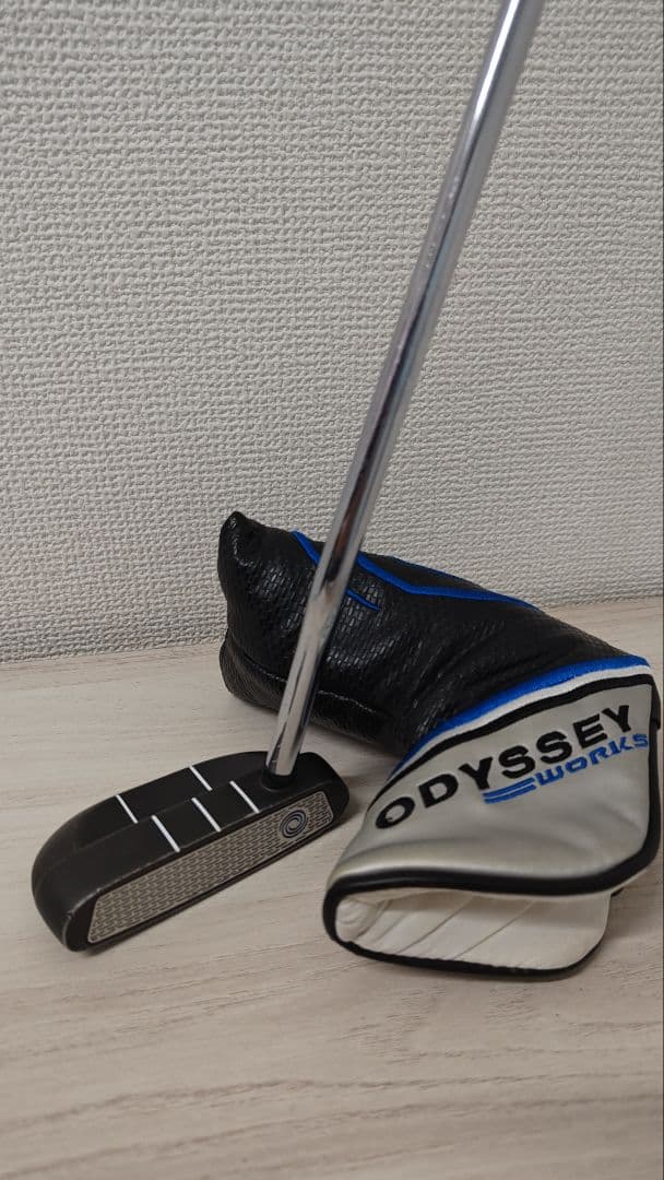 ODYSSEY ROSSIE II パター 350g ヘッドカバー付き 33㌅