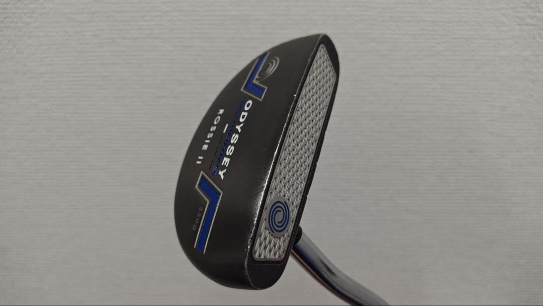 ODYSSEY ROSSIE II パター 350g ヘッドカバー付き 33㌅