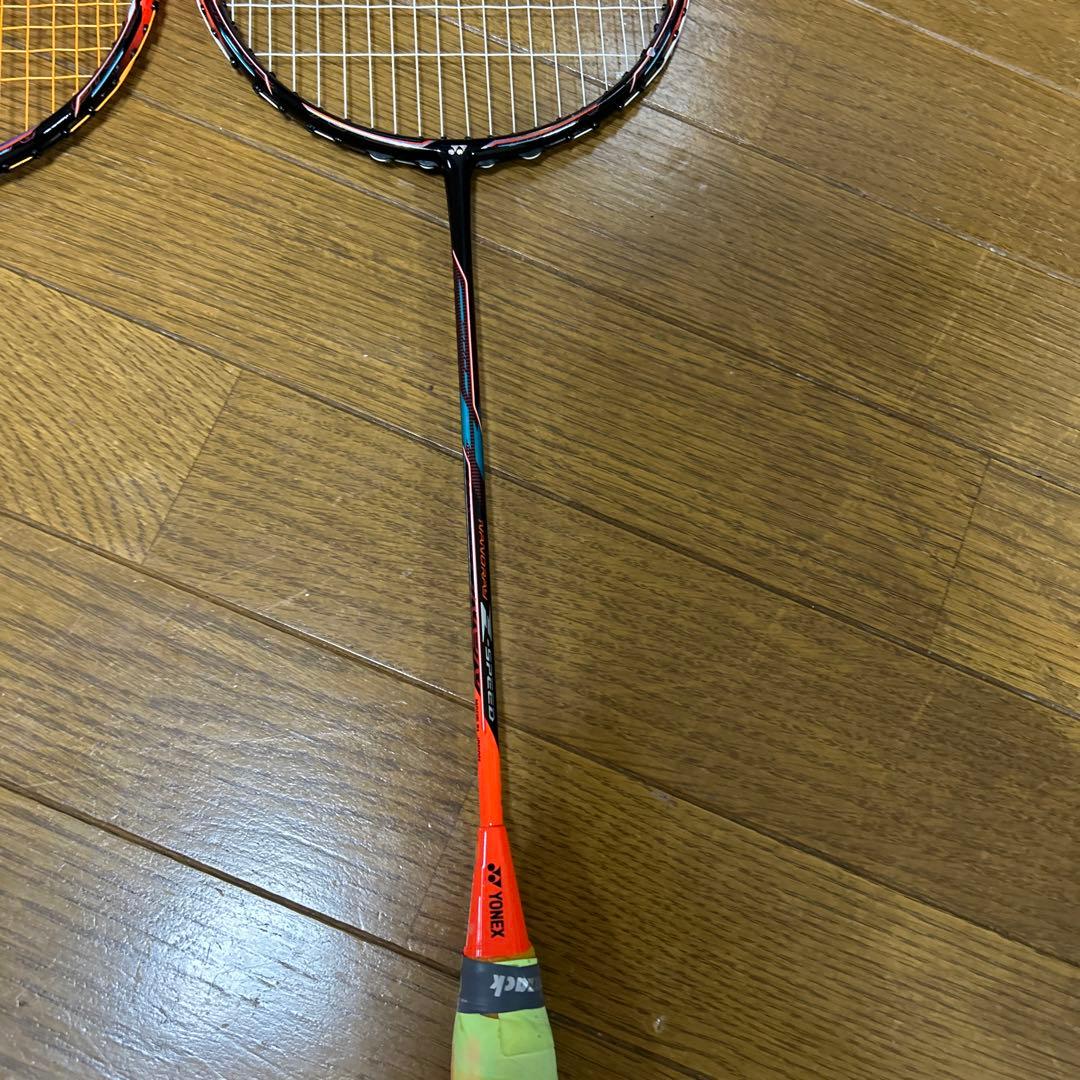 バドミントンラケット 2本セット 引退品