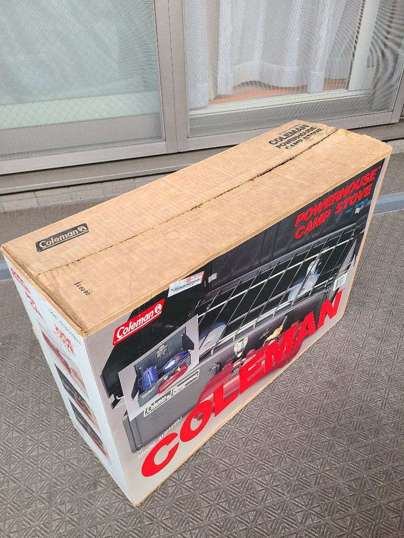 Coleman ツーバーナーコンロ (ポンピング用工具、ガソリンフィラー付)