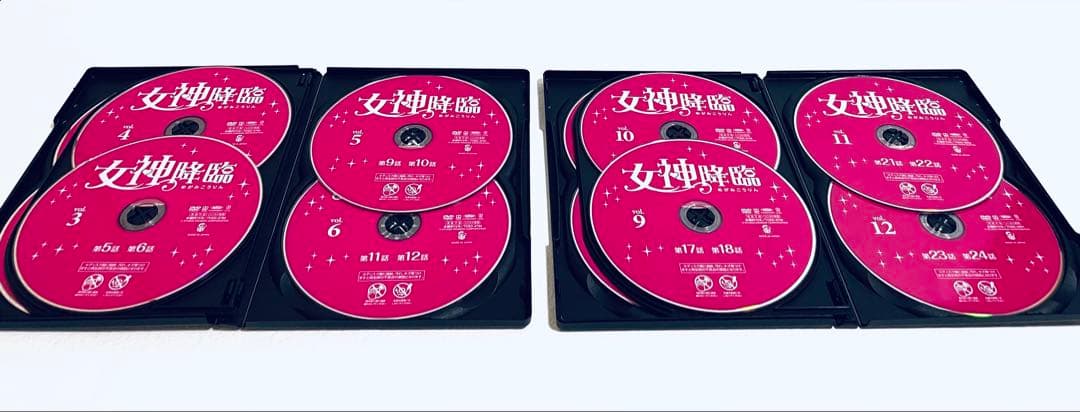 女神降臨　日本版　【全16巻】　レンタル版DVD 全巻セット　チャウヌ　韓国