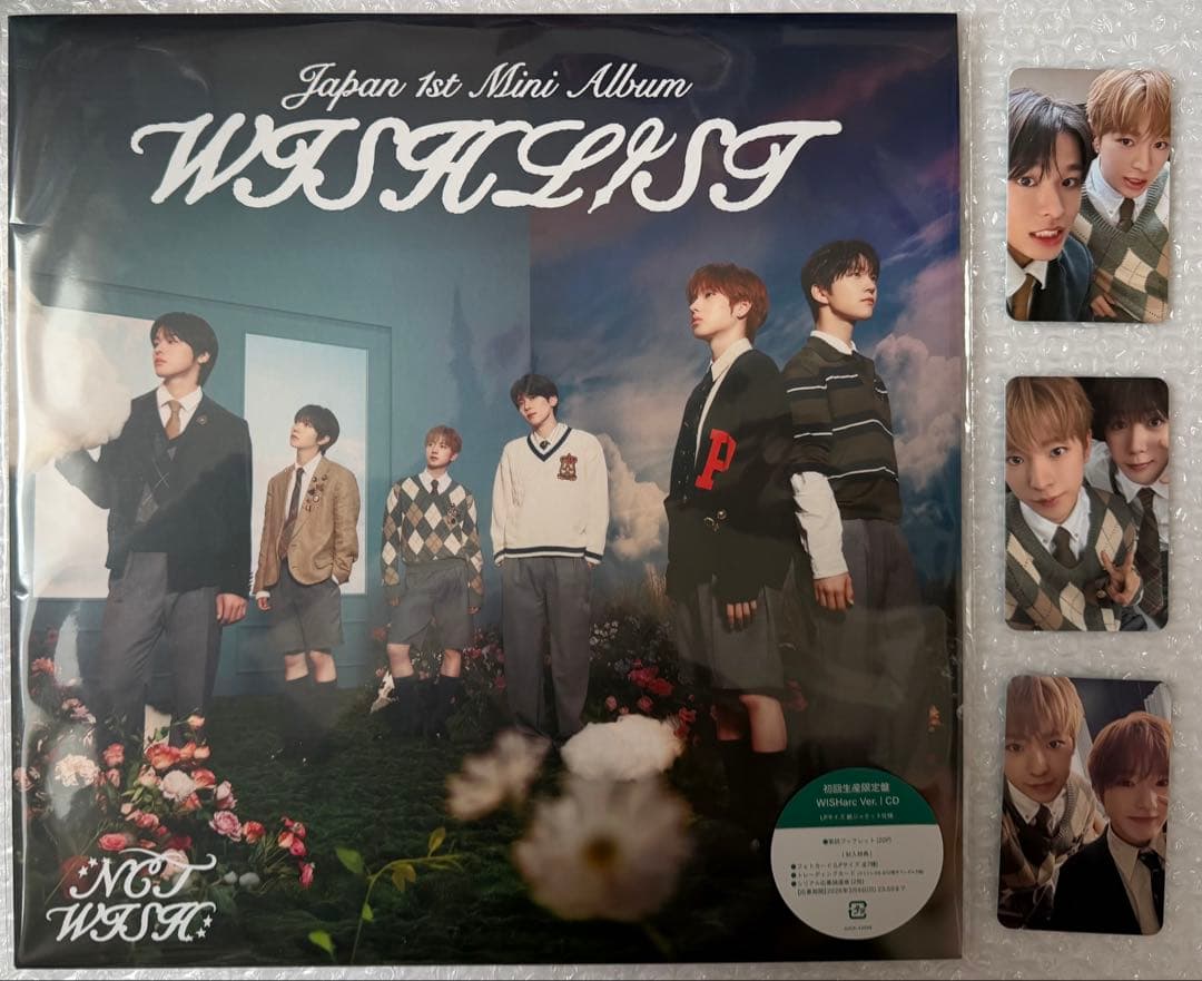 開封済み未使用 NCT WISH WISHLIST WISHarc 10枚SET