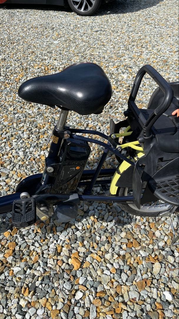 ゆきです。パナソニック ギュットミニDX子乗せ電動アシスト自転車