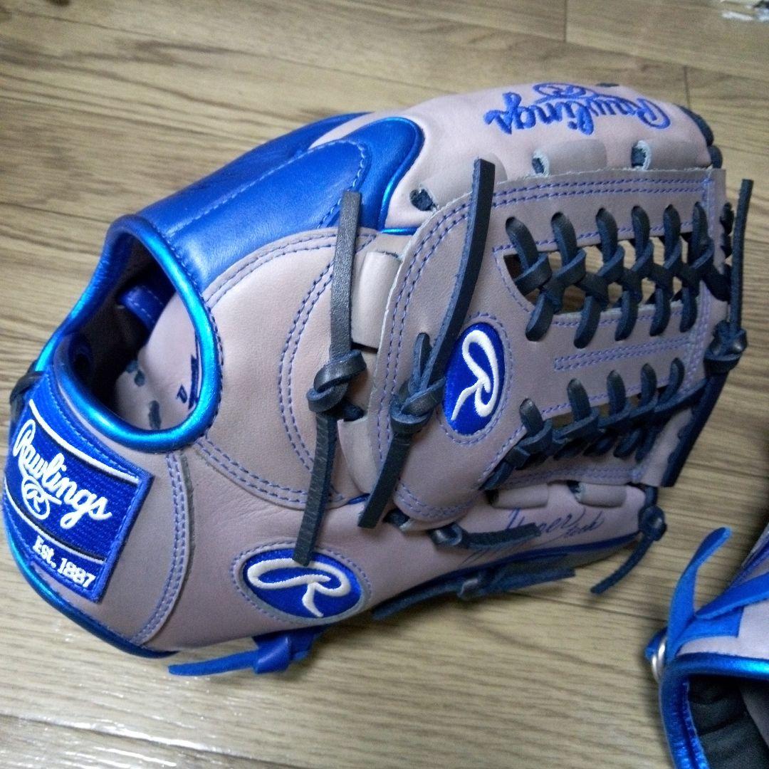 ローリングス　軟式大人用　ドジャース　大谷　山本　佐々木　モデル　美品