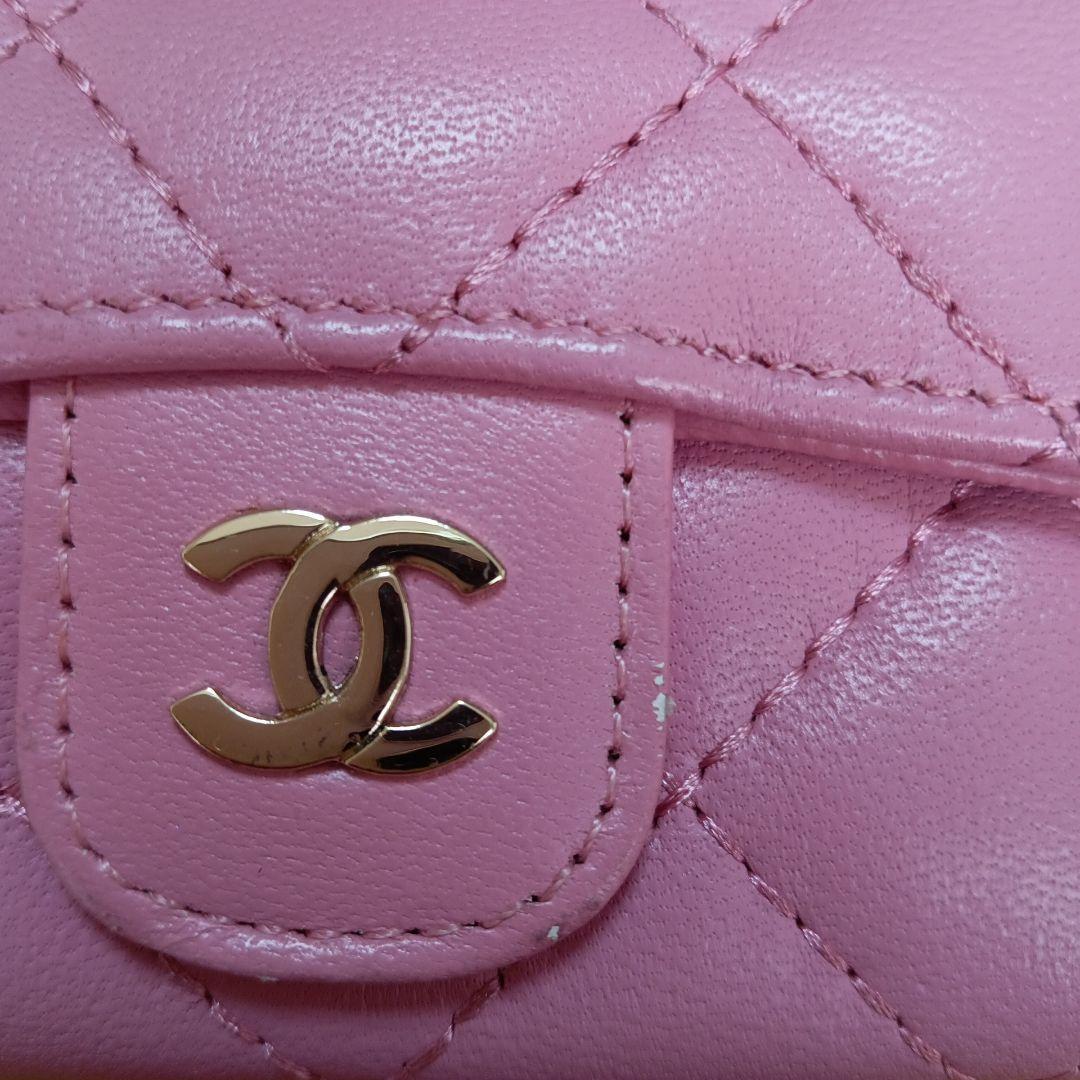 Chanel ノベルティ桜ピンクキーケース 6連