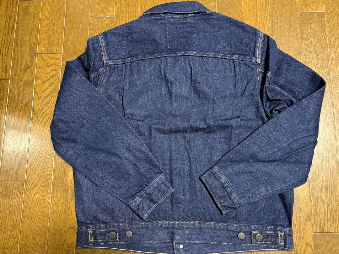 新品　Levi's トラッカー　2nd TYPEⅡ 濃紺　Gジャン　BIGE M