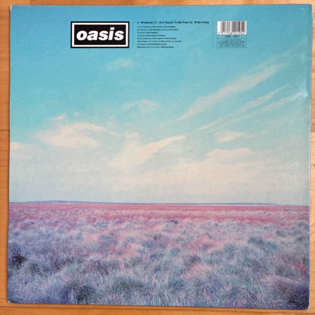 oasis Whatever, Don’t look 2枚 UKオリジナル盤EP