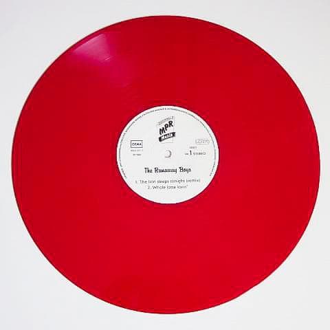 激レア 12インチ レコード The Runaway Boys ネオロカビリー