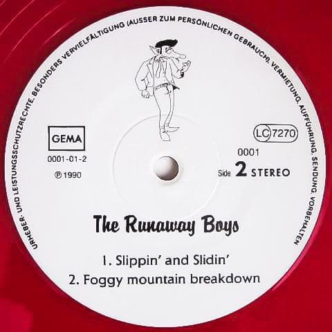 激レア 12インチ レコード The Runaway Boys ネオロカビリー