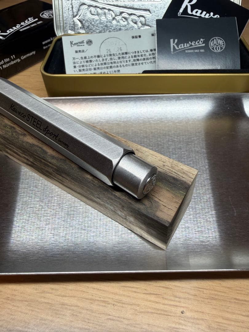 Kaweco STEEL Sport シャープペンシル　おまけ付き