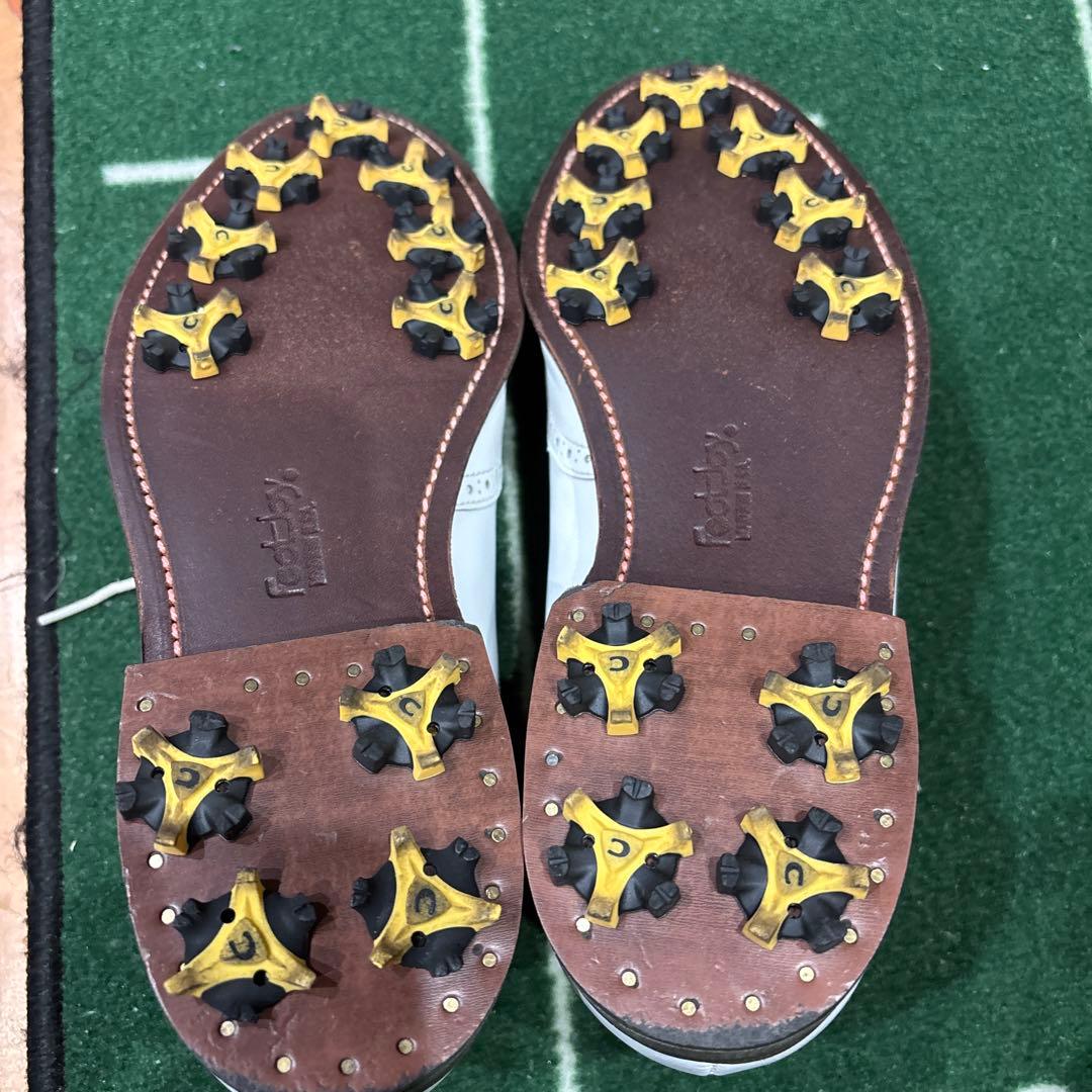 FootJoy Classic ゴルフシューズ ホワイト　本革