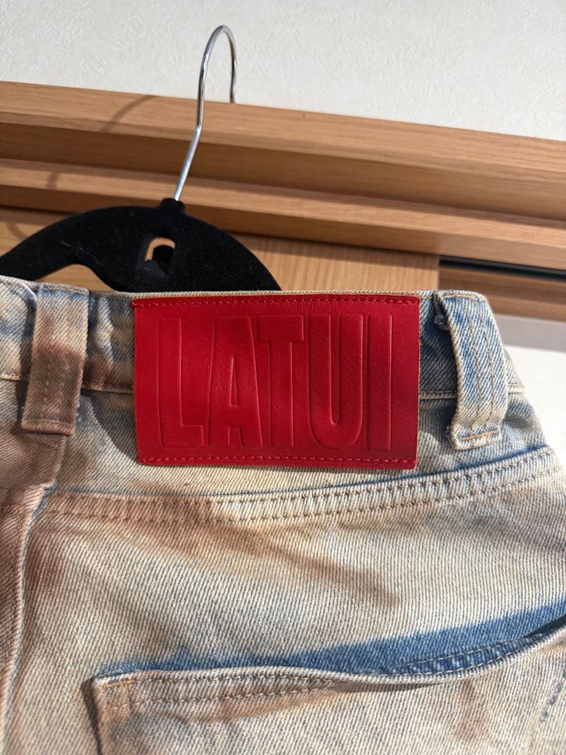 あおば着用　Latui Atelier デニムパンツ　sサイズ