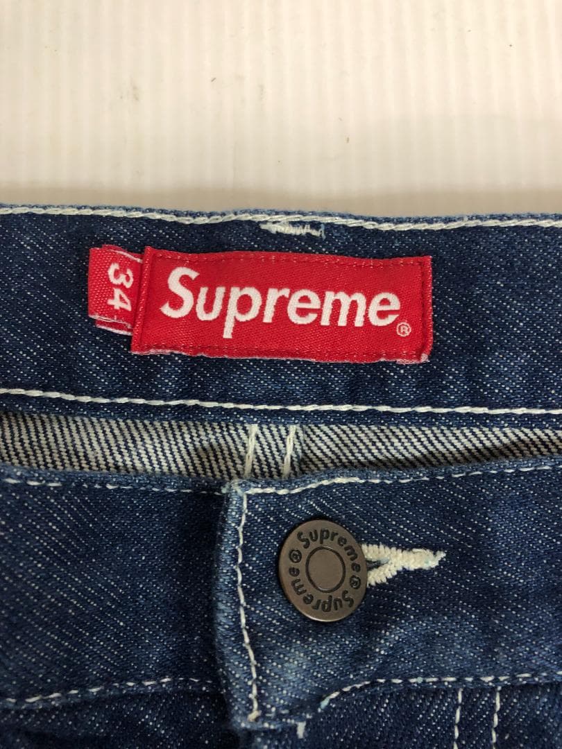 パンツ N120 Supreme Regular Jean Rinsed 21ss