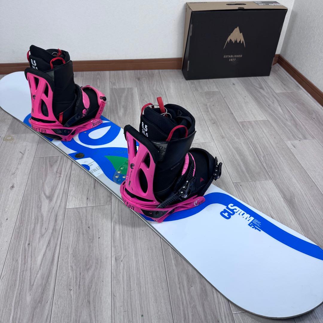 専用BURTON custom 151cm スノーボードセット