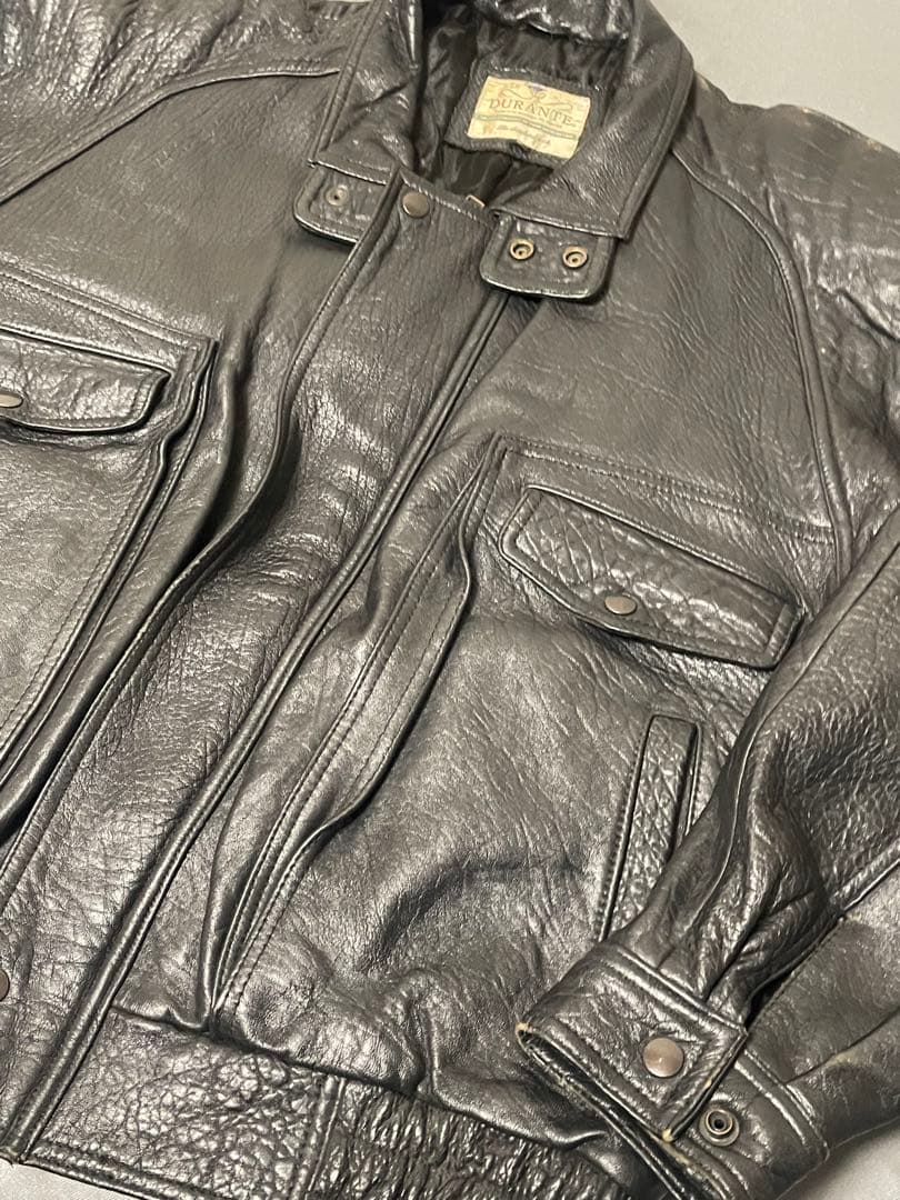は*ん様 90s Vintage フライトジャケット A-2 短丈 本革 レザー