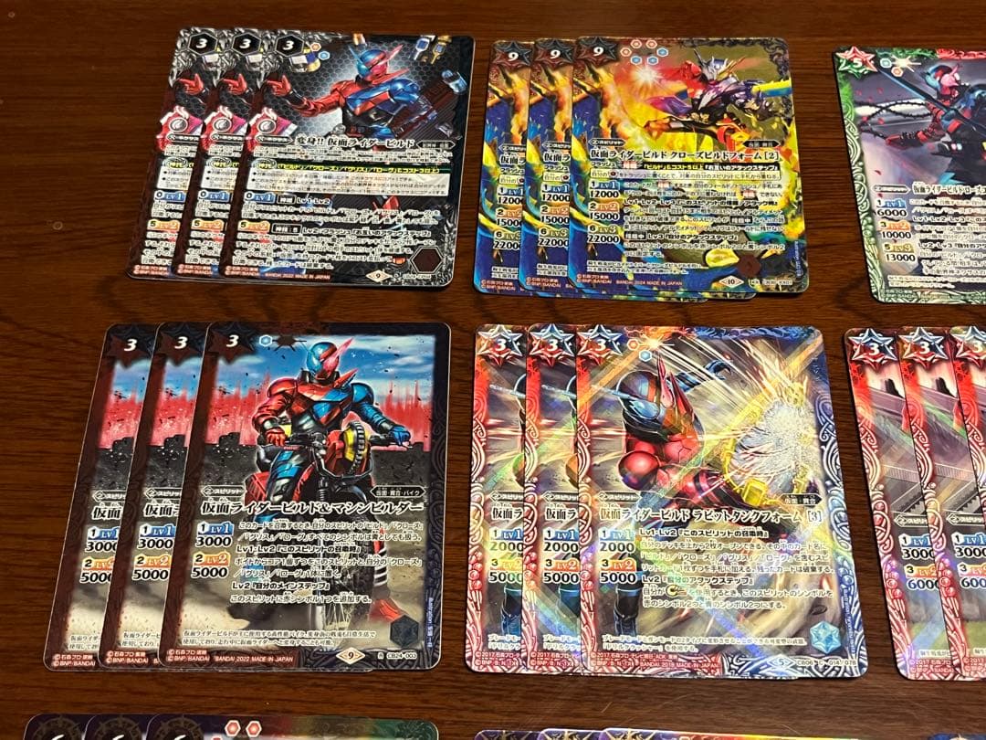 仮面ライダービルド　クローズ　グリス　ローグ　デッキ