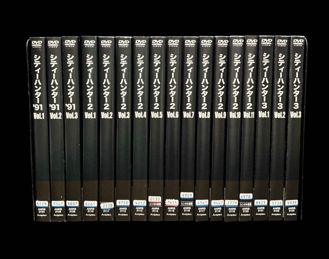 シティーハンター DVD 2期 3期 '91 全17巻