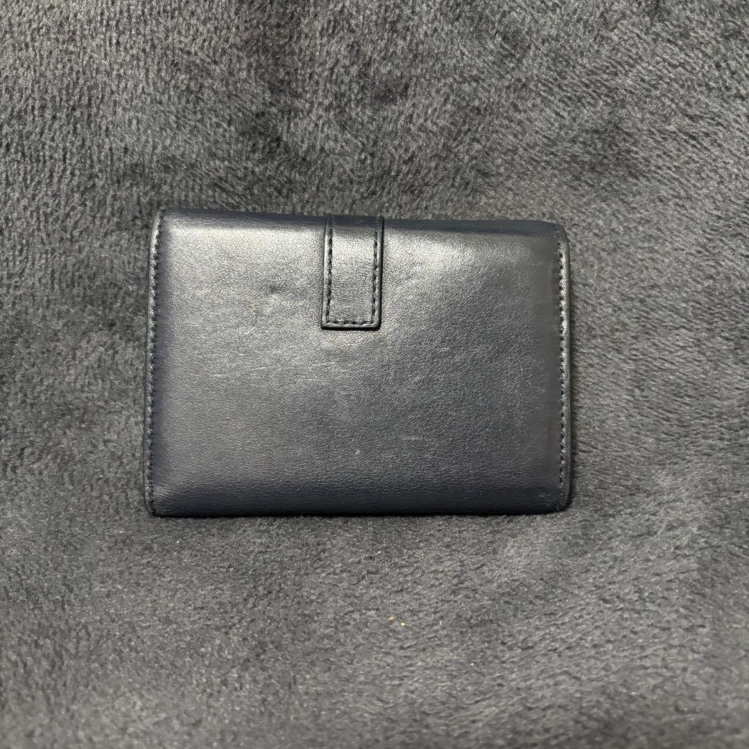 ysl サンローラン　キーケース　ブラック　ロゴ