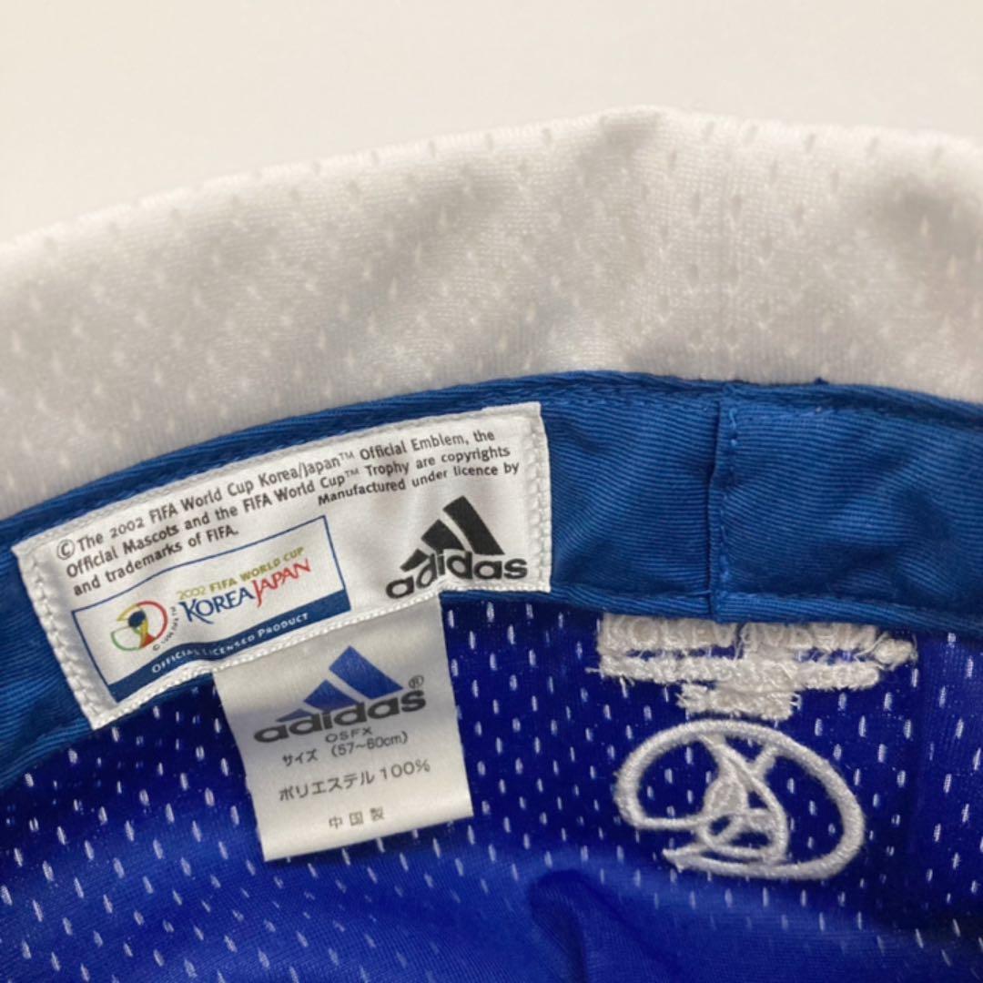 レア！未使用「adidas アディダス」帽子 2002 KOREA JAPAN